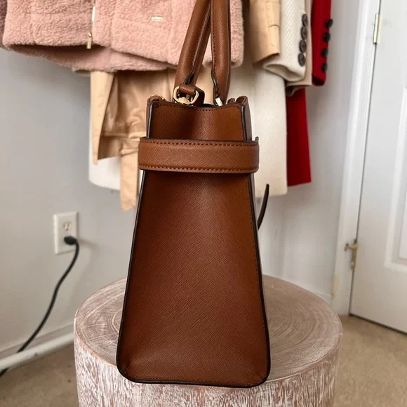 Michael Kors Medium Satchel Cognac - Picture 2 of 8